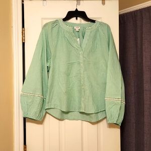 J. Crew V-neck blouse